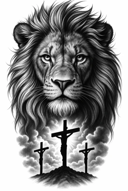 Lion & Calvary